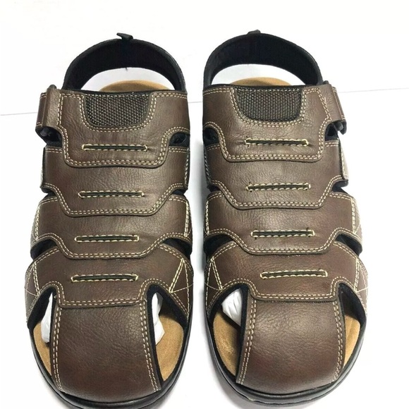 Dockers Men\'s Searose Fisherman Brown Sandals Size 12 W main image 5